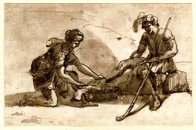 Paesaggio Pastorale con Figure da Claude Lorrain